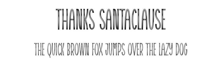 Thanks Santaclause