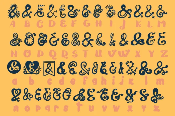 The Ampersand Story Font by Lickable Pixels — Script Handwritten Font — thumbnail 3