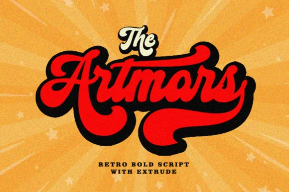 The Artmars Font by rastype1010 β Script Handwritten Font