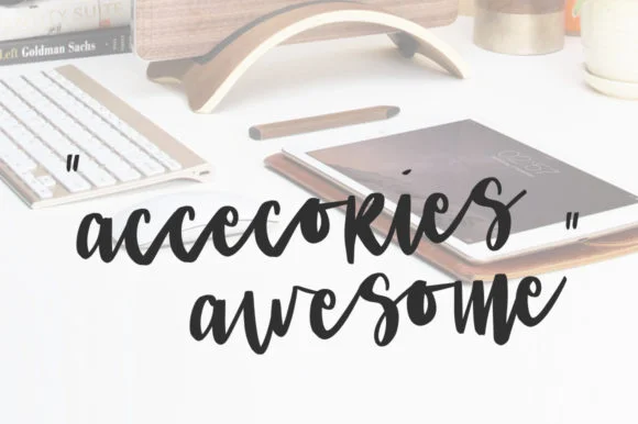 The Awosem Font by Maulana Creative — Script Handwritten Font — thumbnail 3