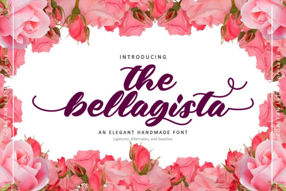 The Bellagista Font by Coretanletter — Script Handwritten Font