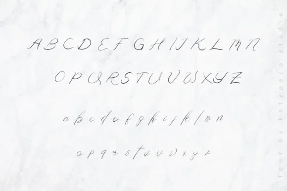 The Bonsay Font by kntypeco — Script Handwritten Font — thumbnail 4