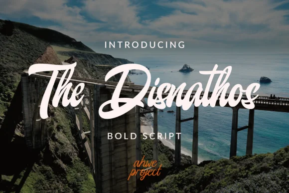 The Disnathos Font by ahweproject — Script Handwritten Font