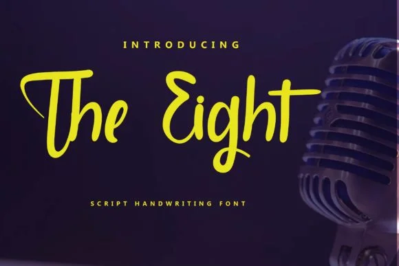 The Eight Font by himmahdesign — Script Handwritten Font