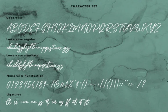 The Frost Modern Script Font by Maulana Creative — Script Handwritten Font — thumbnail 7