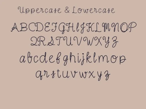 The Hand Font by PJ Fonttein — Script Handwritten Font — thumbnail 3