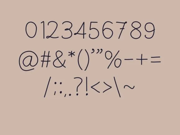 The Hand Font by PJ Fonttein — Script Handwritten Font — thumbnail 4