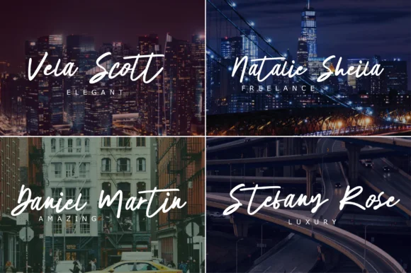The Horizontal Font by fanastudio — Script Handwritten Font — thumbnail 3