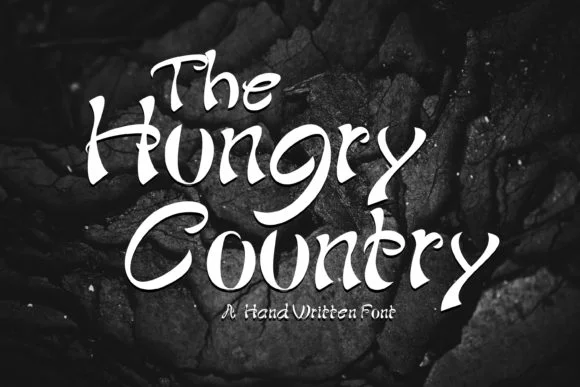The Hungry Country Font by edywiyonopp — Script Handwritten Font