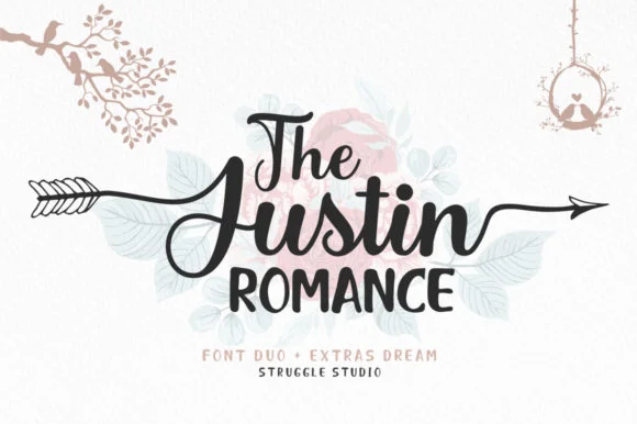 The Justin Romance Font by Struggle Studio — Script Handwritten Font