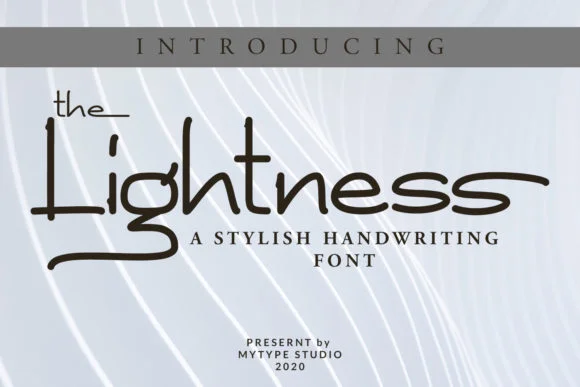 The Lightness Font by Mytype Studio — Script Handwritten Font