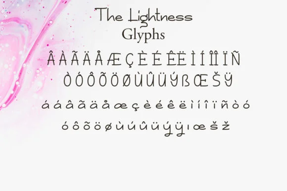 The Lightness Font by Mytype Studio — Script Handwritten Font — thumbnail 3