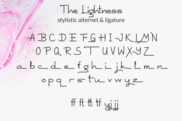 The Lightness Font by Mytype Studio — Script Handwritten Font — thumbnail 4