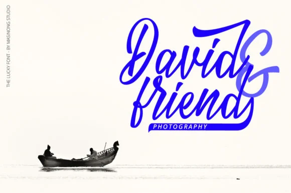 The Lucky Font by masinong — Script Handwritten Font — thumbnail 4