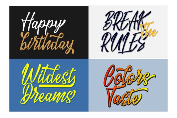 The Lucky Font by masinong — Script Handwritten Font — thumbnail 5