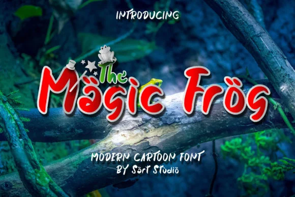 The Magic Frog Font by sartstudio — Script Handwritten Font