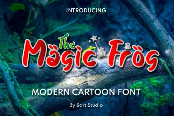 The Magic Frog Font by sartstudio — Script Handwritten Font