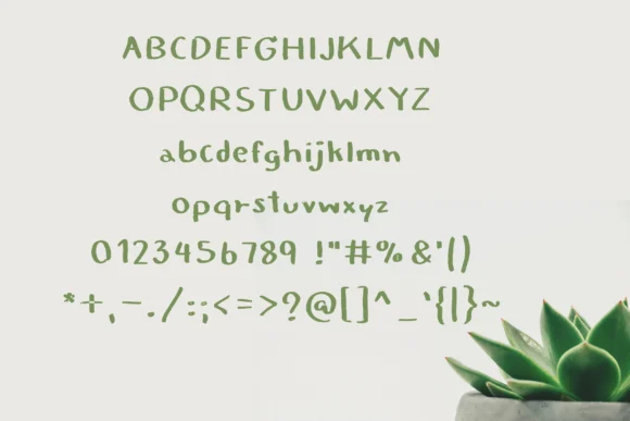 The Moon Font by Sawanarod — Script Handwritten Font — thumbnail 4