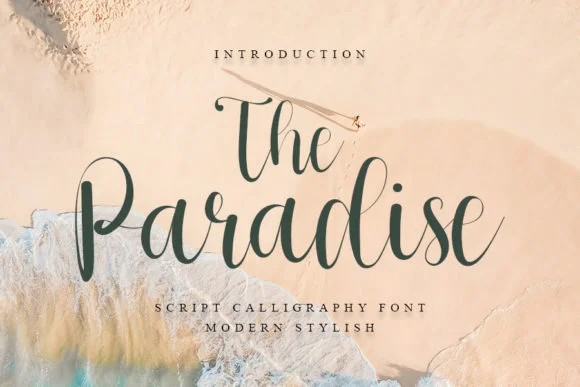 The Paradise Font by FreshTypeINK by FreshTypeINK — Script Handwritten Font