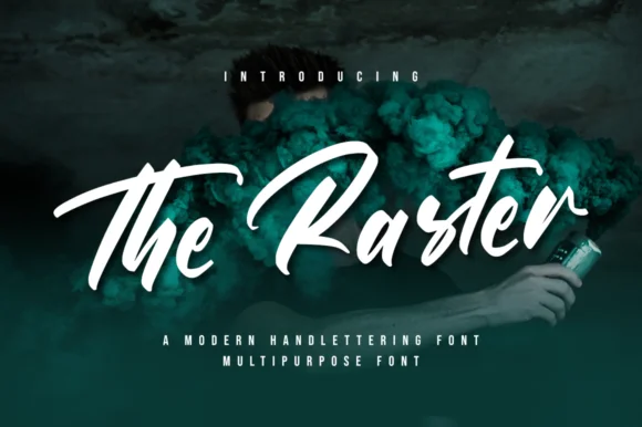 The Raster Font by FatmaStudio — Script Handwritten Font