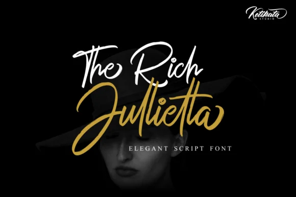 The Rich Jullietta Font by Ketikata Studio — Script Handwritten Font