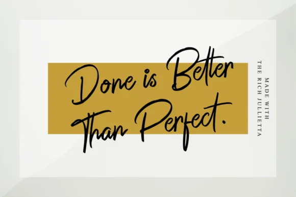 The Rich Jullietta Font by Ketikata Studio — Script Handwritten Font — thumbnail 2