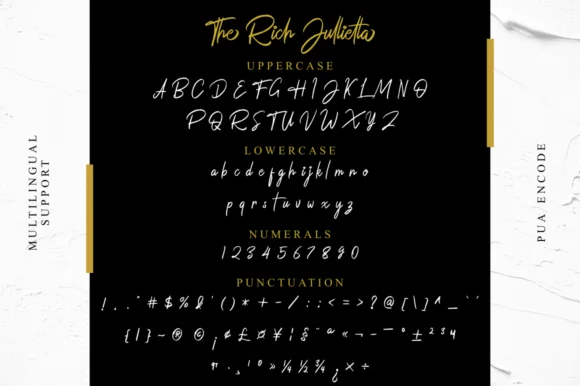 The Rich Jullietta Font by Ketikata Studio — Script Handwritten Font — thumbnail 9