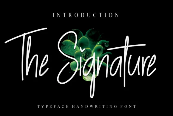 The Signature Font by Creativewhitee — Script Handwritten Font