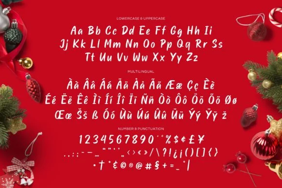 The Snowman Font by Fype Co. — Script Handwritten Font — thumbnail 5
