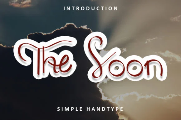 The Soon Font by FL Space — Script Handwritten Font