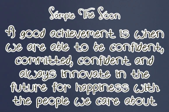 The Soon Font by FL Space — Script Handwritten Font — thumbnail 2
