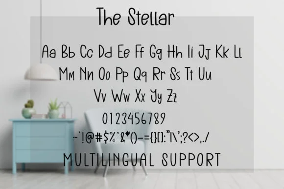 The Stellar Font by boogaletter — Script Handwritten Font — thumbnail 6