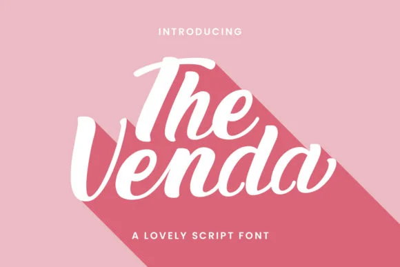The Venda Font by Maulana Creative — Script Handwritten Font