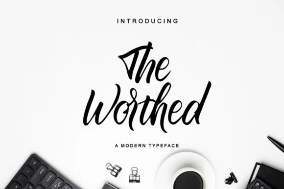 The Worthed Font by fanastudio — Script Handwritten Font