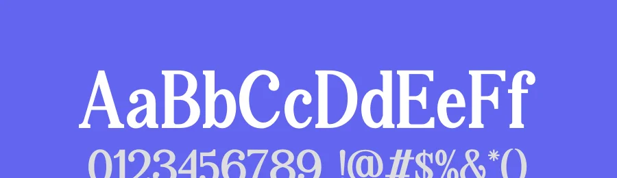 The Abstrack by Kong Font — Serif Font — thumbnail 3