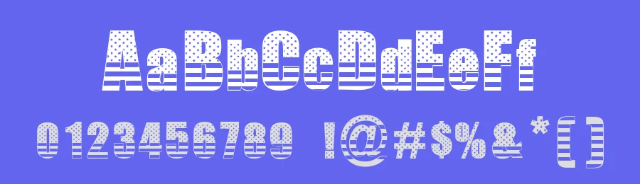 The American by Woodcutter — Decorative Font — thumbnail 3