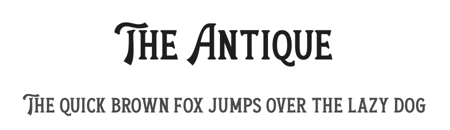 The Antique