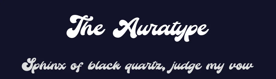 The Auratype by Auratype — Script Handwritten Font — thumbnail 2