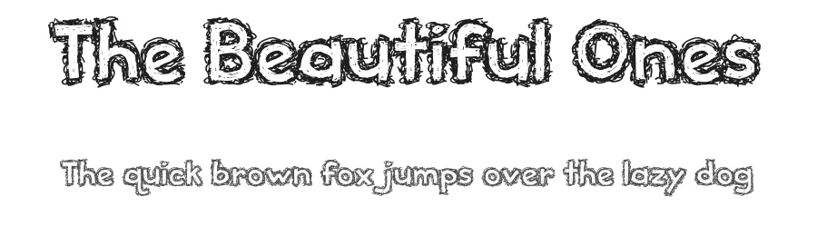 The Beautiful Ones by Brittney Murphy Design — Decorative Font