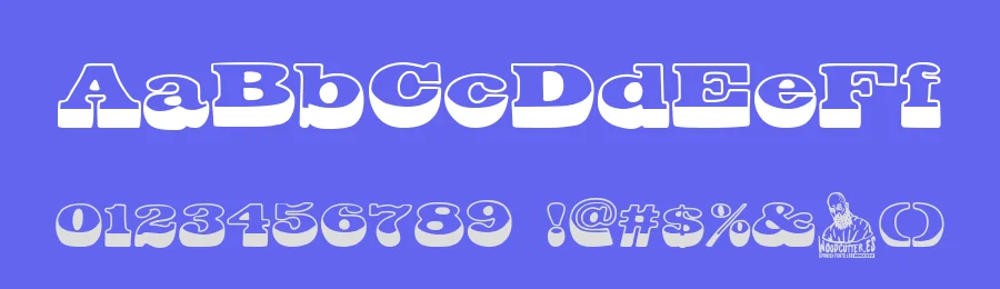 The Beer Golden Palace by Woodcutter — Decorative Font — thumbnail 3