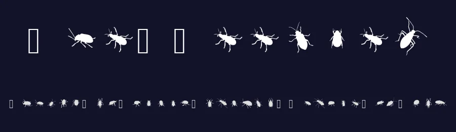 The Beetles by Fabiane Lima — Dingbats Font — thumbnail 2