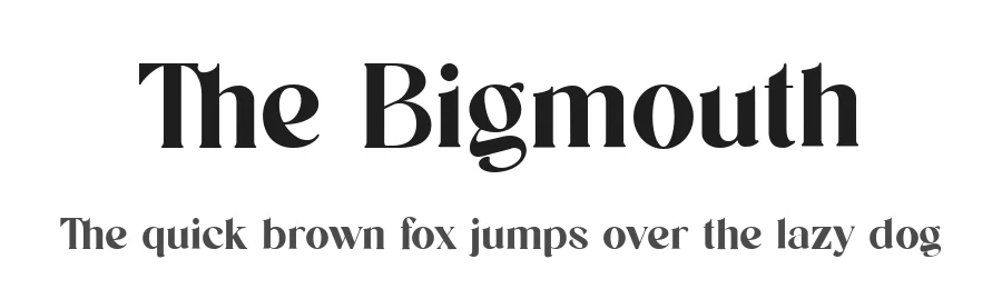 The Bigmouth