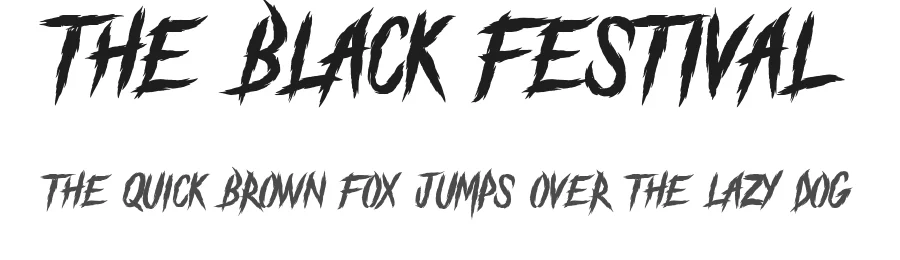 The Black Festival by CconceptLab — Decorative Font