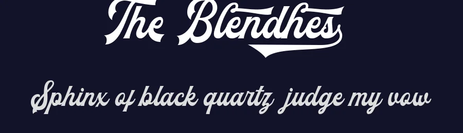 The Blendhes by Ydhra Studio — Script Handwritten Font — thumbnail 2