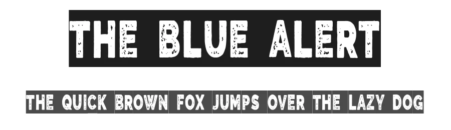 The Blue Alert