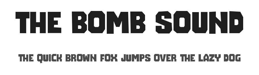 The Bomb Sound