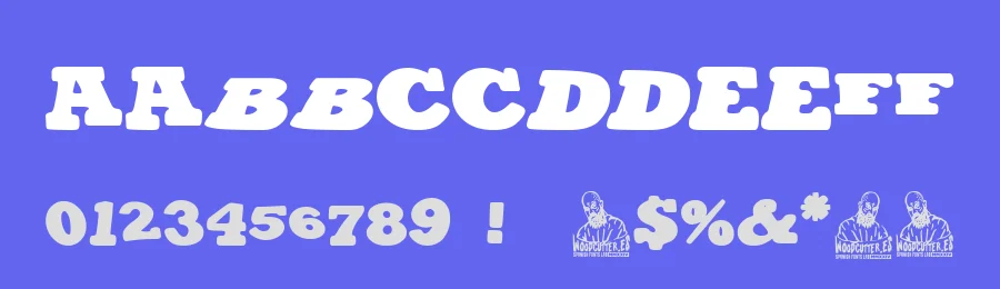 The Chaosland by Woodcutter — Decorative Font — thumbnail 3