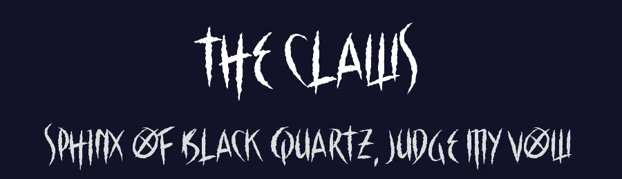 The Claws by Colllab Studio — Decorative Font — thumbnail 2