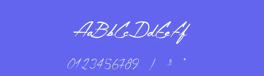 The Constellation of Heracles by Maelle.K | Thomas Boucherie — Script Handwritten Font — thumbnail 3