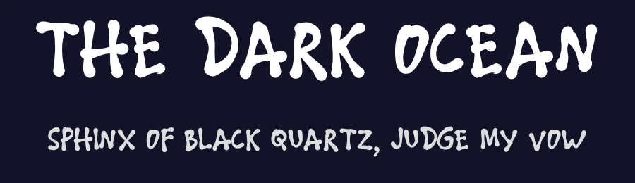 The Dark Ocean by Linafis Studio — Decorative Font — thumbnail 2